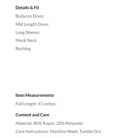 RUCHED CAPPED NECK LONG SLEEVE MIDI DRESS - Picture 8 of 13